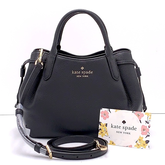 Kate Spade Dumpling Small Satchel Bag in Black color - Picture 1 of 16